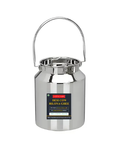 Pure A2 Desi Cow Bilona Ghee - 5 Liter